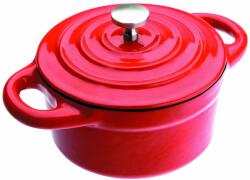 ibili Mini Cocotte IBILI, Gusseisen, 10 cm, rosu, pentru toate tipurile de plite (40457966)