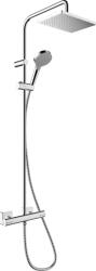 Hansgrohe Sistem de dus hansgrohe Vernis Shape cu termostat, cap de dus 230x170 mm, crom (75163168)