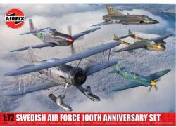 Airfix Set clasic kit avion A40004 - Set Aniversar 100 de ani Forțele Aeriene Suedeze (Multi Pack) (1: 72) (30-A40004)