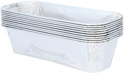 Chomik Forme din aluminiu de copt 24x10x6cm, set 10buc 80362 (IGM0053)