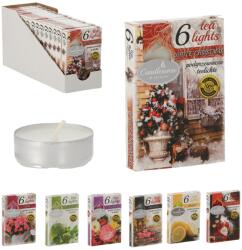 Chomik Lumânări parfumate pastilă 6buc mix arome 80339 (KOZ0067)