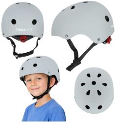 Trike Fix Cască de bicicletă pentru copii cu lumină LED 55-58 cm IK-KX2813_5 (KX28135) Leagan