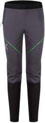 Montura Pantaloni Montura Ritmo PTC Air Core, antracite/vibe green (L)