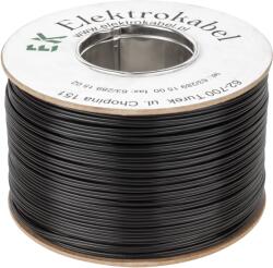 Elektrokabel Cablu pentru difuzoare SMYp 2 x 1, 5 mm negru 100 m (L-KAB0575)