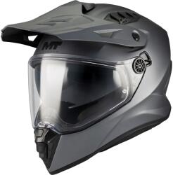 MT Helmets Cască de motocicletă enduro MT Track SV Pure A2 gri mat (MT136700PA22)