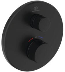 Ideal Standard Ceratherm Navigo zuhanycsaptelep süllyesztett z termosztáttal fekete A8578XG (A8578XG)