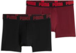 PUMA MEN EVERYDAY BASIC BOXERS 2P Negru, Vișiniu M (95217814)
