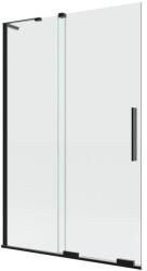 New Trendy Smart Black zuhanyparaván 100 cm kétrészes fekete matt/átlátszó üveg EXK-4200-WL (EXK4200WL)