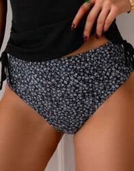 Shein Fekete Virágos Bikini Alsó Wws NJ4__L