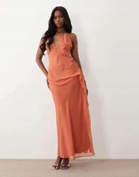 Bardot Chiffon Maxi Ruha Fodros Vállpántokkal B23 M
