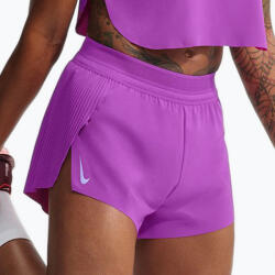 Nike Női futónadrág Nike AeroSwift Dri-Fit ADV Mid-Rise 3" vivid purple/purple pulse