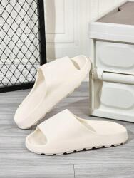 Shein krémszínű casual flip-flop papucs S06 44-45