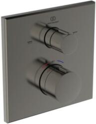 Ideal Standard Ceratherm C100 kád és zuhany csaptelep süllyesztett z termosztáttal grafit A8588A5 (A8588A5)