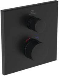Ideal Standard Ceratherm Navigo zuhanycsaptelep süllyesztett z termosztáttal fekete A8580XG (A8580XG)