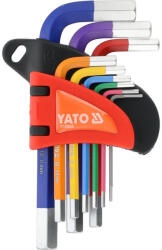 TOYA set de chei imbus, 1, 5-10 mm, 9 bucăți (YT-05650) Cheie imbus