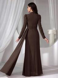 Shein Barna Maxi Ruha Díszítés S06 M