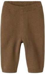 NAME IT pantaloni tricotati pentru băieți alună (150C74)