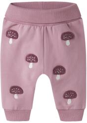 NAME IT pantaloni de timp liber pentru fete, cu model și pufos mov (150C28)