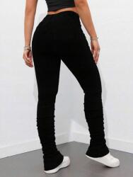Shein Fekete Farmer Nadrág S06 52