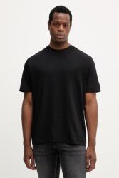 Mos Mosh t-shirt férfi pamut DARREN - fekete XL