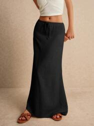 Shein Fekete Maxi Szoknya S06__XS - allegro - 2 230 Ft