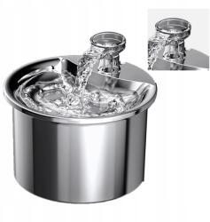  SZökőkút macska itató kutya tál rozsdamentes acél 2L (ZHYcat fountain)
