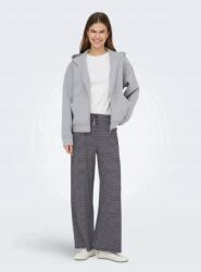 ONLY Fekete Csíkos Nadrág Kontraszt Casual Megkötős B23 Xs