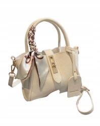 Shein fehér bőr utánzatú kézitáska S07 19X11X14CM