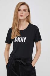 DKNY pamut póló - fekete XS - answear - 20 990 Ft