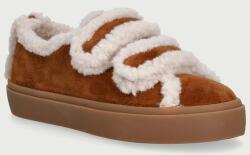 Inuikii SHEARLING LOW VELCRO gyerek velúr sportcipő - barna 30