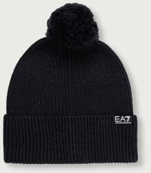 EA7 Emporio Armani gyapjú beanie - sötétkék S - answear - 19 990 Ft