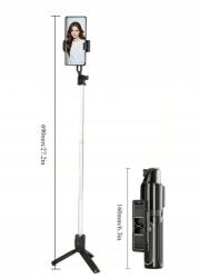Shein fekete Selfie Bot Állvány Selfie Stick S07 (505294192532829)