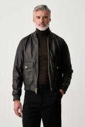Michael Kors bomber dzseki férfi bőr - barna L