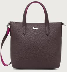 Lacoste vászontáska női műbőr - burgundia Univerzális méret