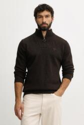 Barbour férfi gyapjú pulóver - barna S