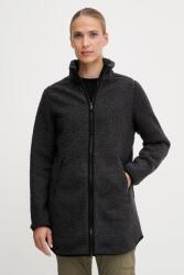 Jack Wolfskin cipzáras melegítőfelső női HIGH CURL - fekete S