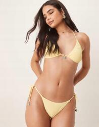  Stradivarius Sárga Bikini Alsó Kötős 3TX B03__S