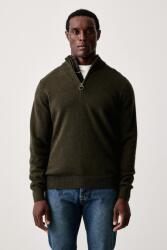 Barbour pulóver férfi gyapjú - zöld L - answear - 62 990 Ft