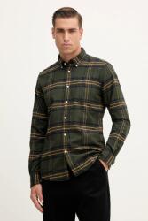 Barbour férfi pamut ing PORTDOWN - zöld XL
