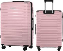 DIAMOND Nagy Utazó Bőrönd Polipropilén Poggyász Diamond Rózsaszín XL 28" P420 (P420_XL)