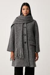 Max Mara női kabát gyapjúval WKDLATINO - szürke 36