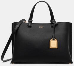 DKNY keresztpántos táska női bőr ALYA - fekete Univerzális méret - answear - 89 990 Ft