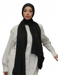 Shein Fekete Hidzsáb Kendő S07 170X60