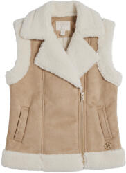 GUESS Jachete Fete SUEDE VEST INNER SHERPA Guess Maro 10 ani