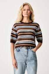 Morgan pulóver női gyapjú hozzáadásával - barna XL - answear - 20 990 Ft