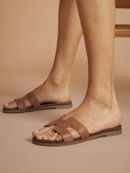 Shein Barna Bebújós Flip-flop Papucs S06__39, 5