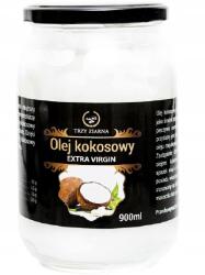  Finomítatlan Kókuszolaj 900ml Természetes extra szűz Sütés (OLEJ KOKOSOWY nierafinowany 900ml)