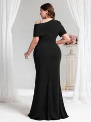Shein Fekete Maxi Ruha Díszítés S06 XXL