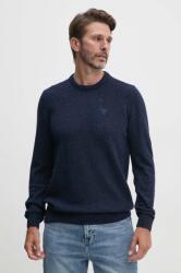 Barbour pulóver férfi gyapjúval - sötétkék S