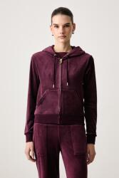 Juicy Couture cipzáras melegítőfelső kapucnival női ROBERTSON GOLD - burgundia S